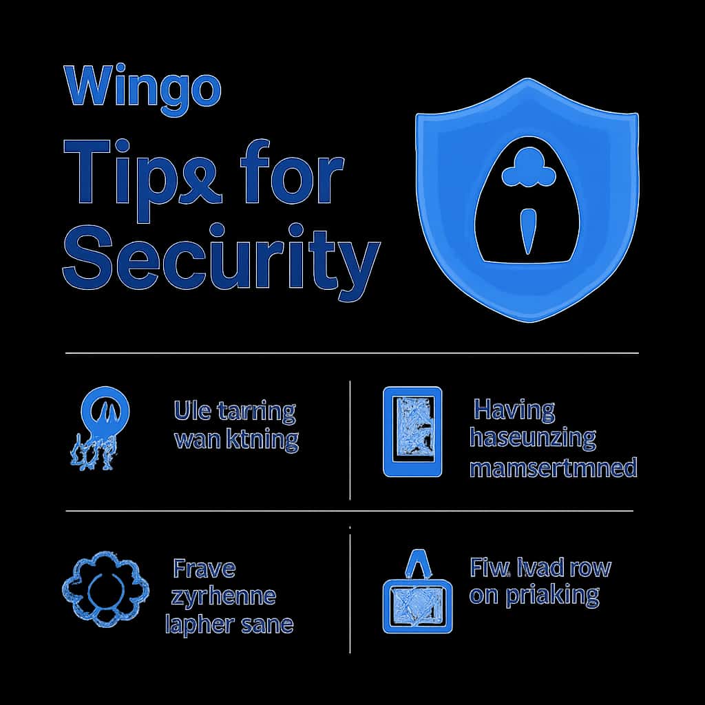 An educational diagram on Wingo Security practices.