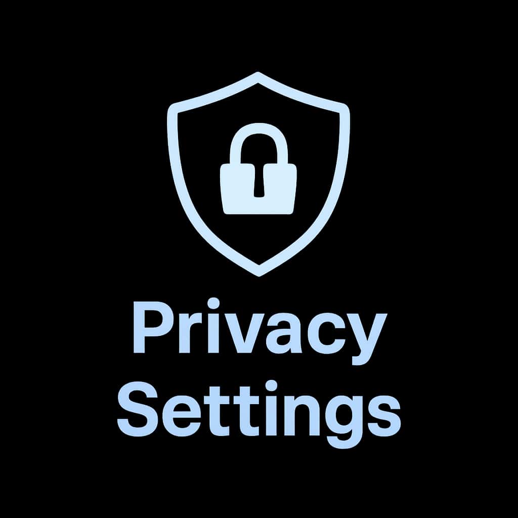 An icon depicting Wingo Privacy Settings for user guidance.