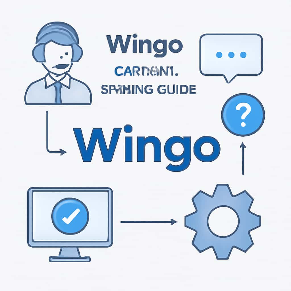 An educational diagram pertaining to Wingo Support Service.